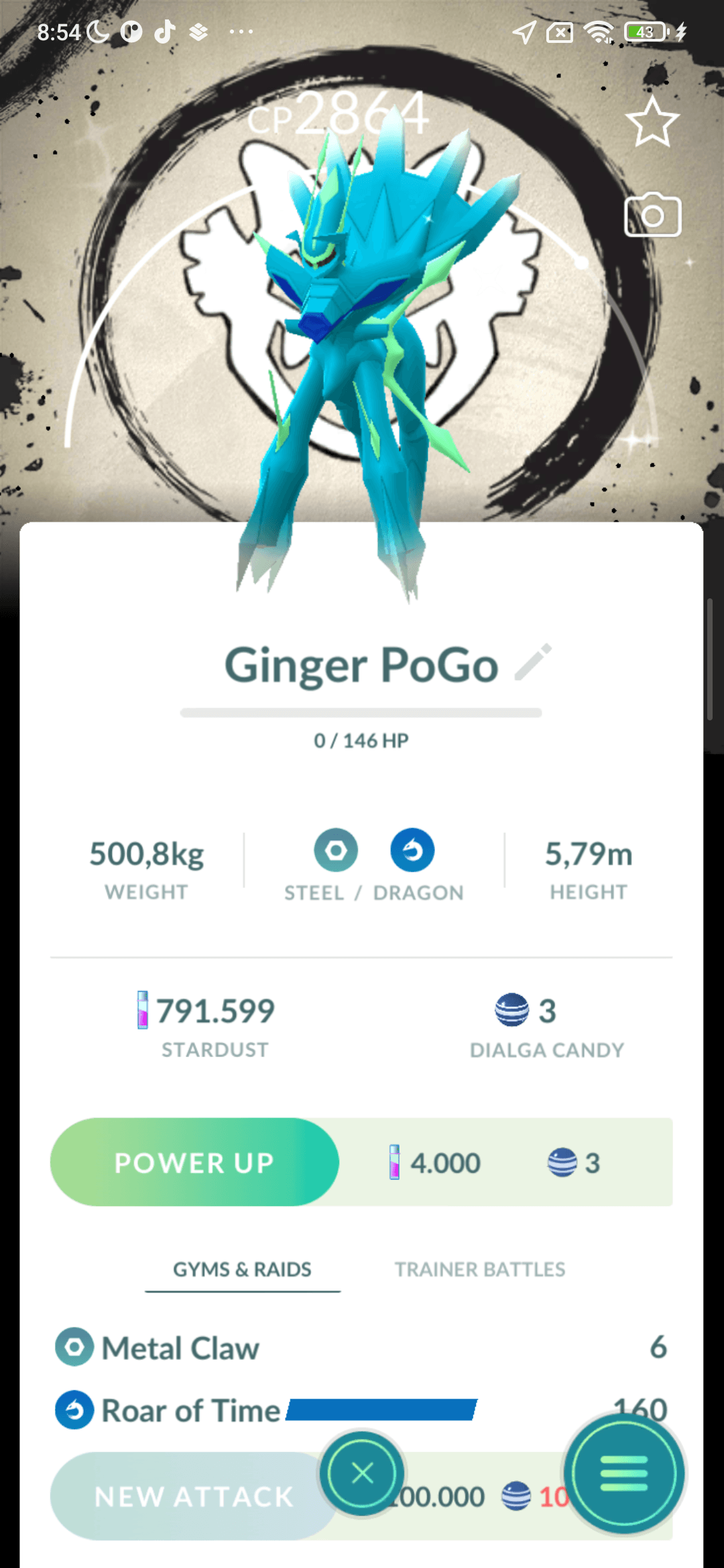 Dialga Shiny dạng Origin — nền GO Fest 2026 Global