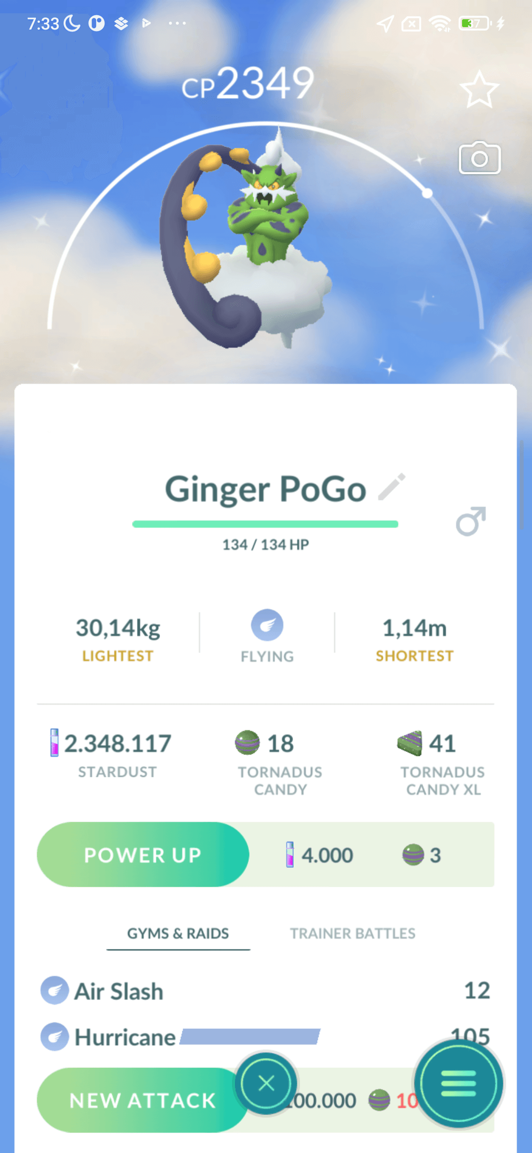 Tornadus Shiny