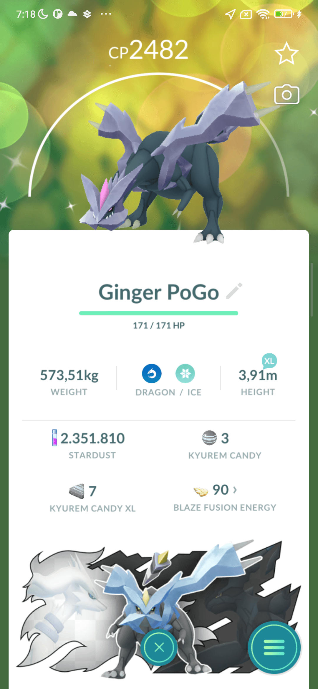 Kyurem Shiny