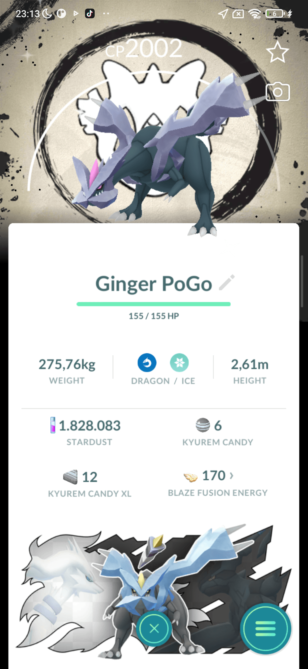 Kyurem Shiny — nền GO Fest 2026 Global