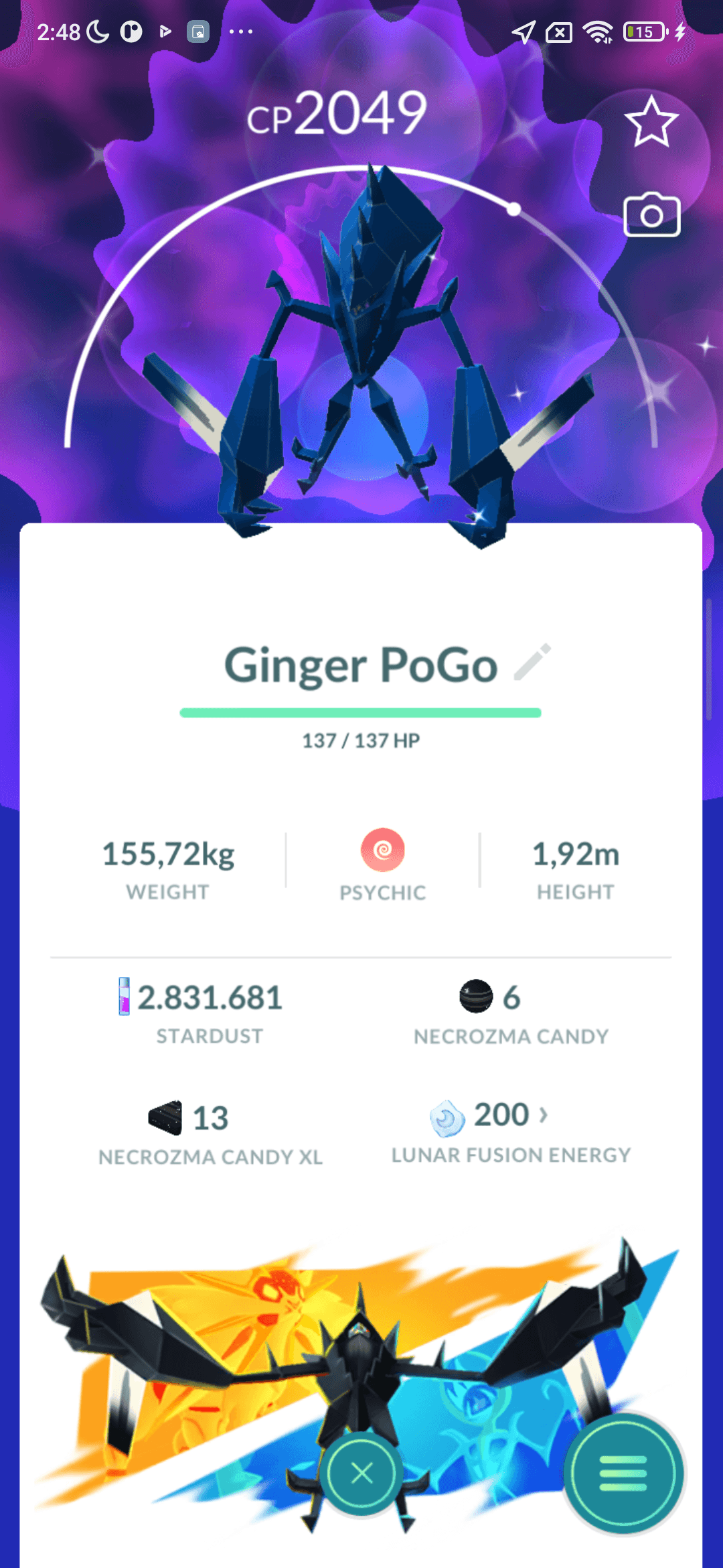 Necrozma Shiny